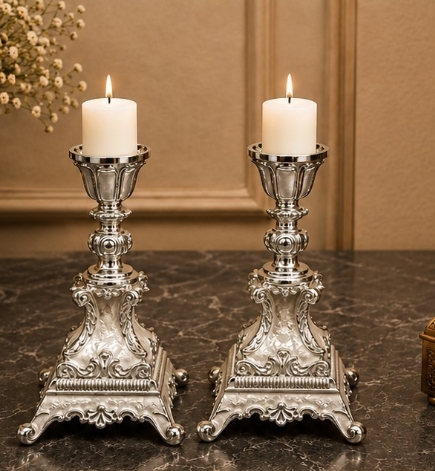 GS-3241 Imperial Baroque Candle Stand Pair